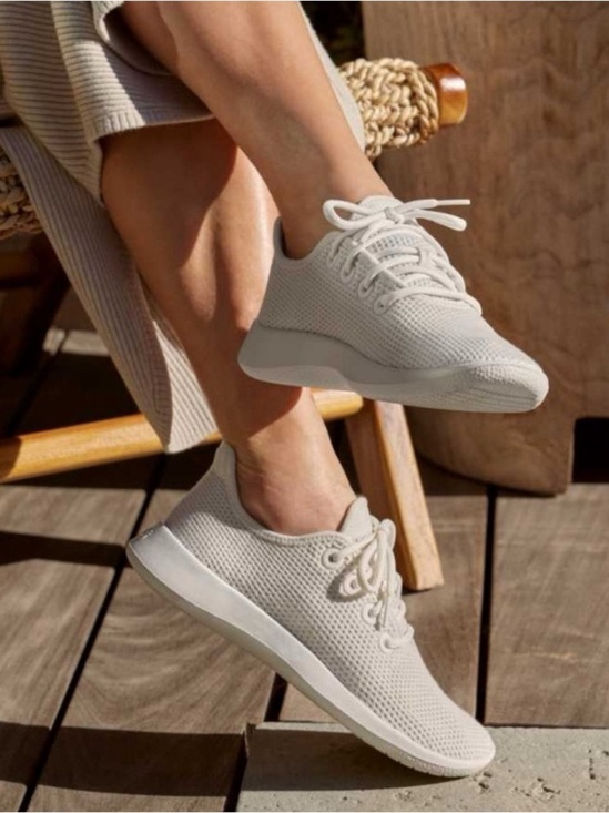 allbirds Shoes - ALLBIRDS Tree Runners TR Sneakers Kaikoura White/White Sole Size 8